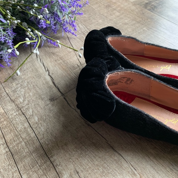 💙💙Christian Siriano Black Side-on Flats - Picture 4 of 7